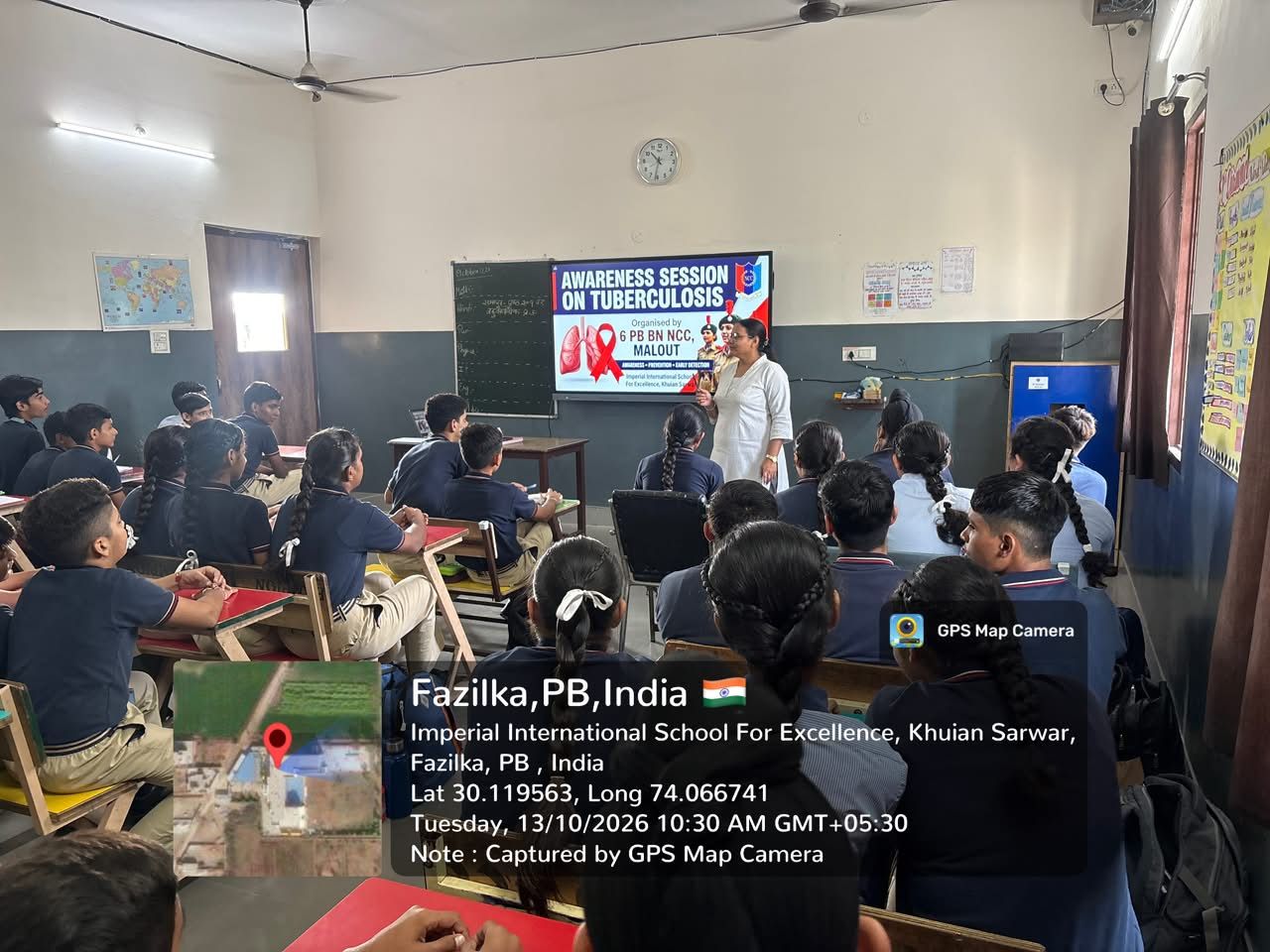 Awareness Session on Tuberculosis  TB  by Ms